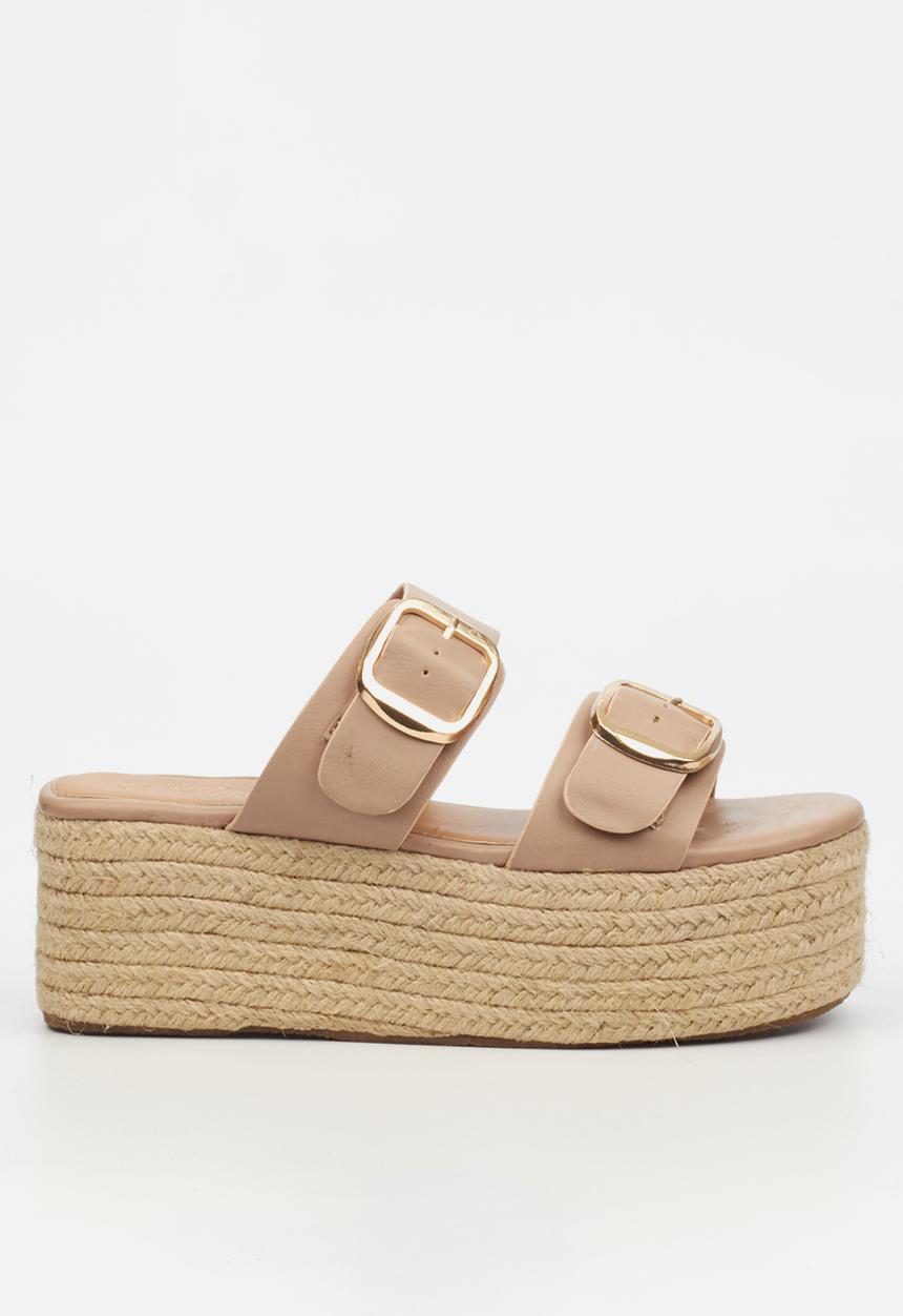 Miss Black - Hemp 1 espadrille - taupe