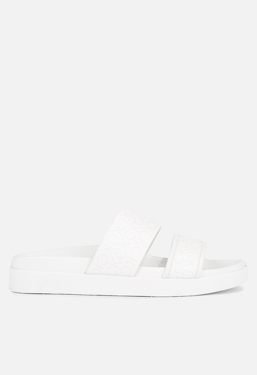 Calvin Klein - Slip on epimono - white monogram