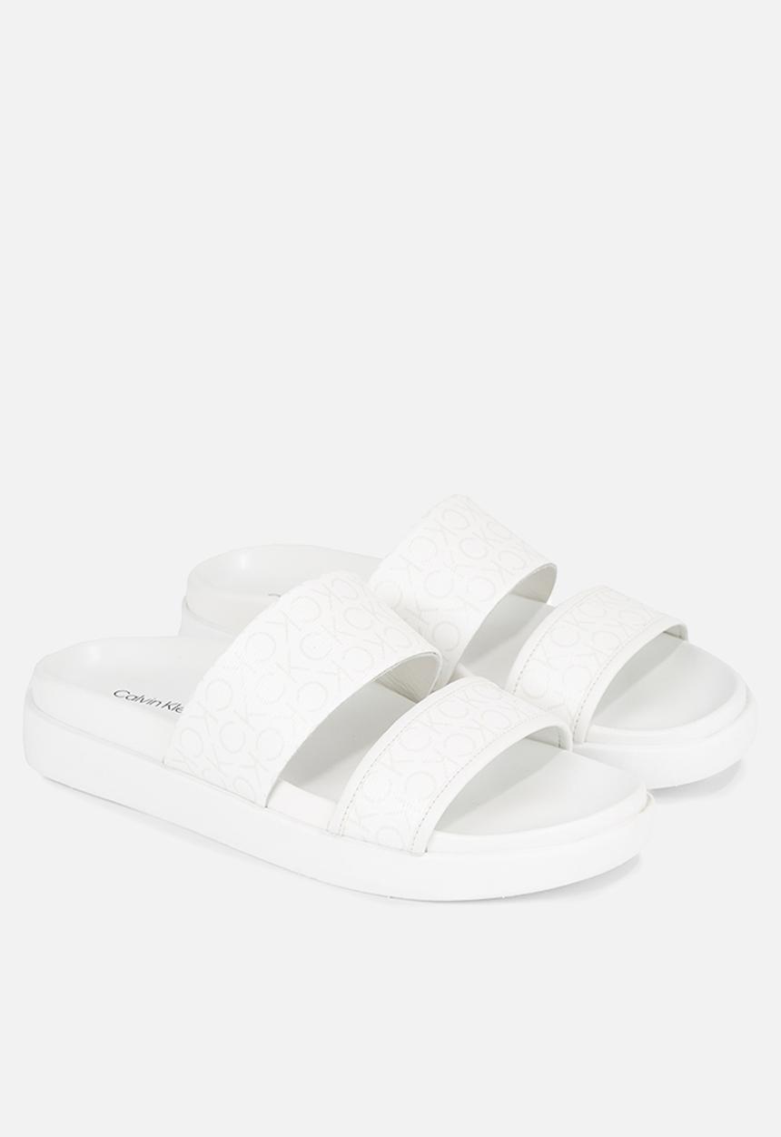Calvin Klein - Slip on epimono - white monogram