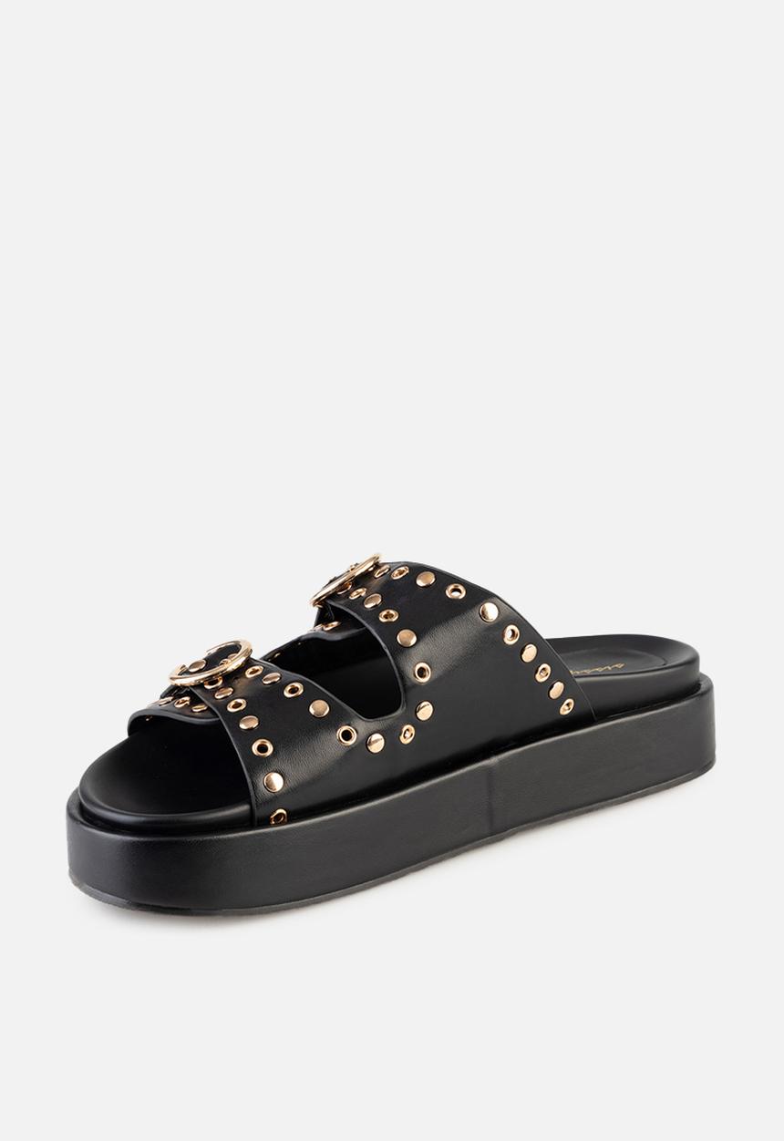 SISSY BOY - Stud slide - black