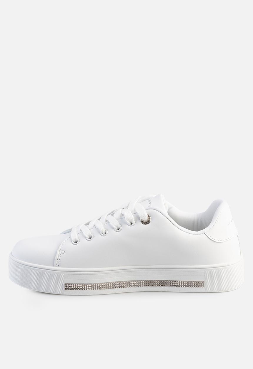 SISSY BOY - Diamante sneaker - white