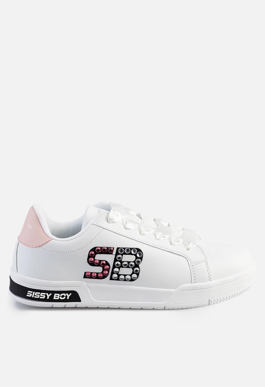 SISSY BOY - Jewel sneaker - white