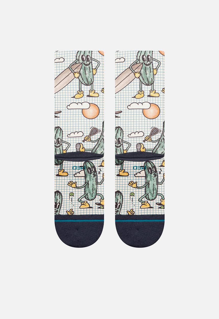 Stance Socks - Feeling Pickled Crew - Cream