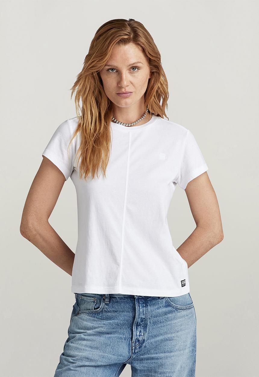 G-STAR - Front seam r t wmn - white