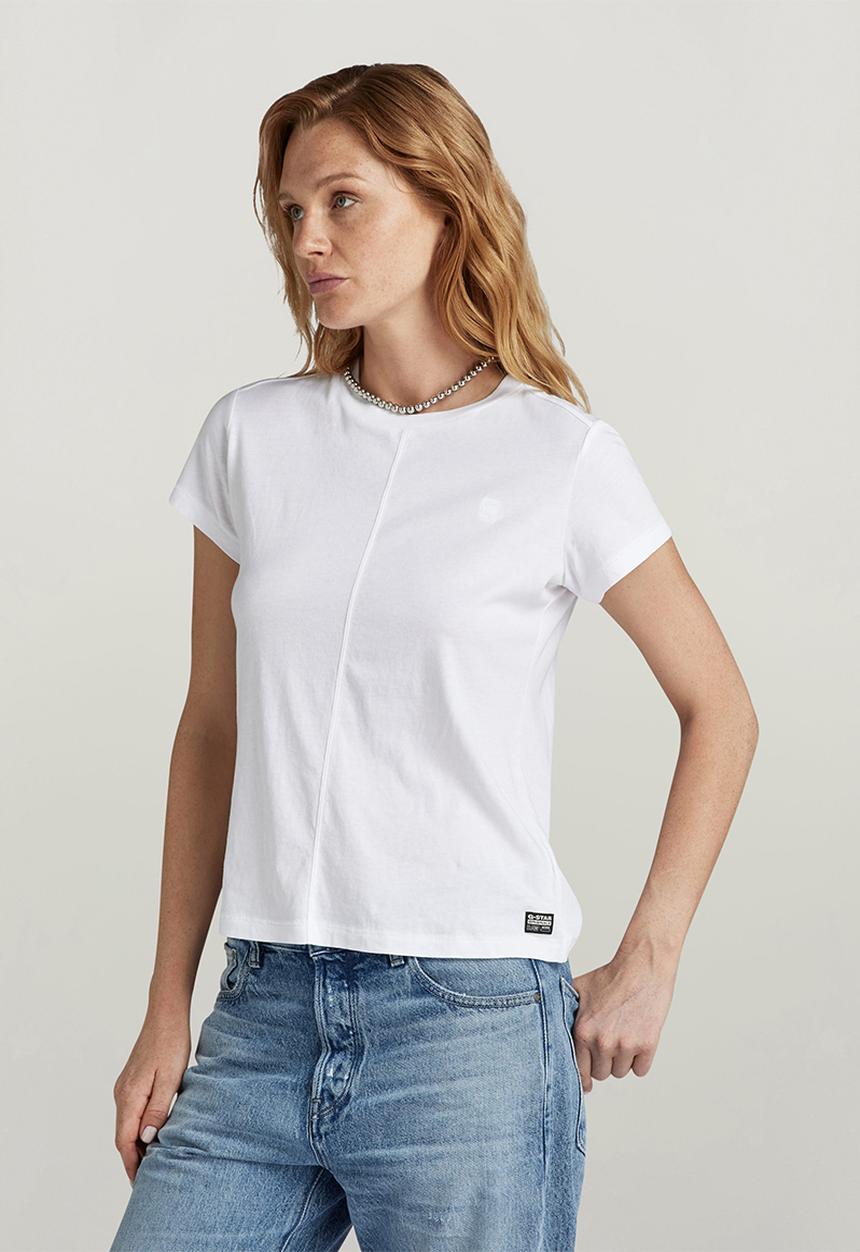 G-STAR - Front seam r t wmn - white