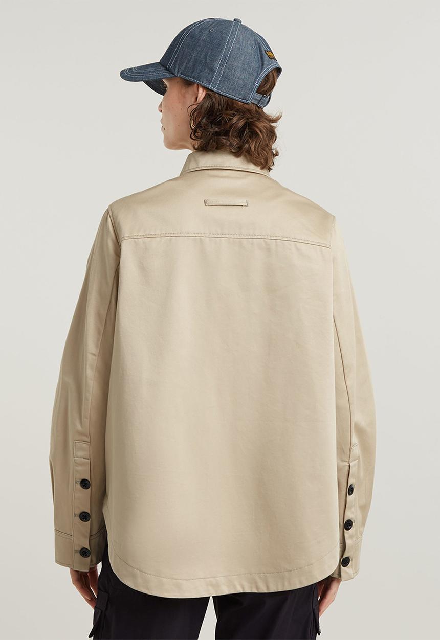 G-STAR - Tape overshirt wmn - westpoint khaki