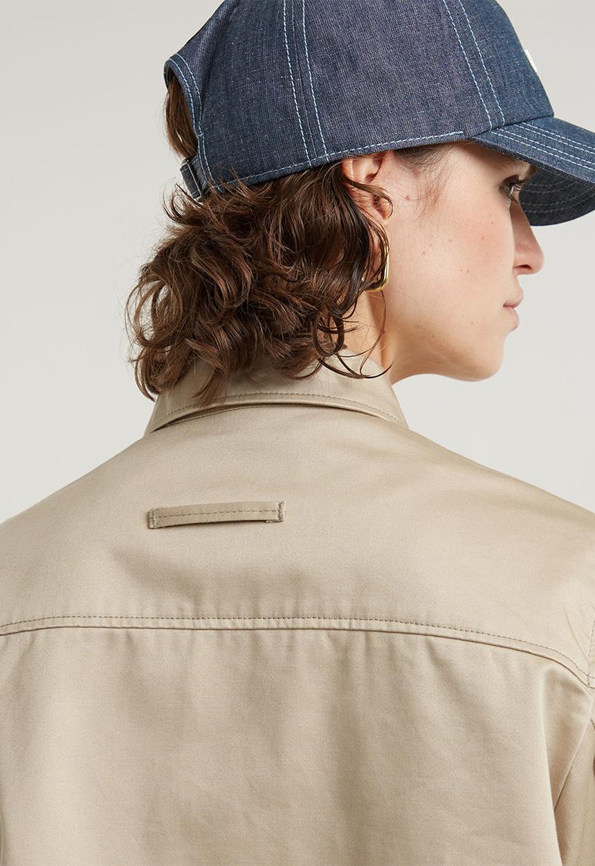 G-STAR - Tape overshirt wmn - westpoint khaki