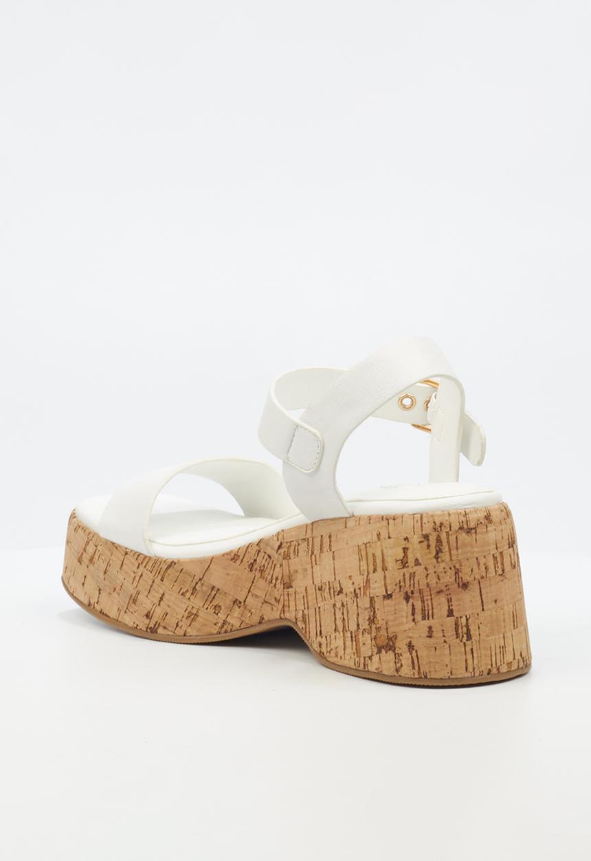 Miss Black - Melbec 1 wedge - white