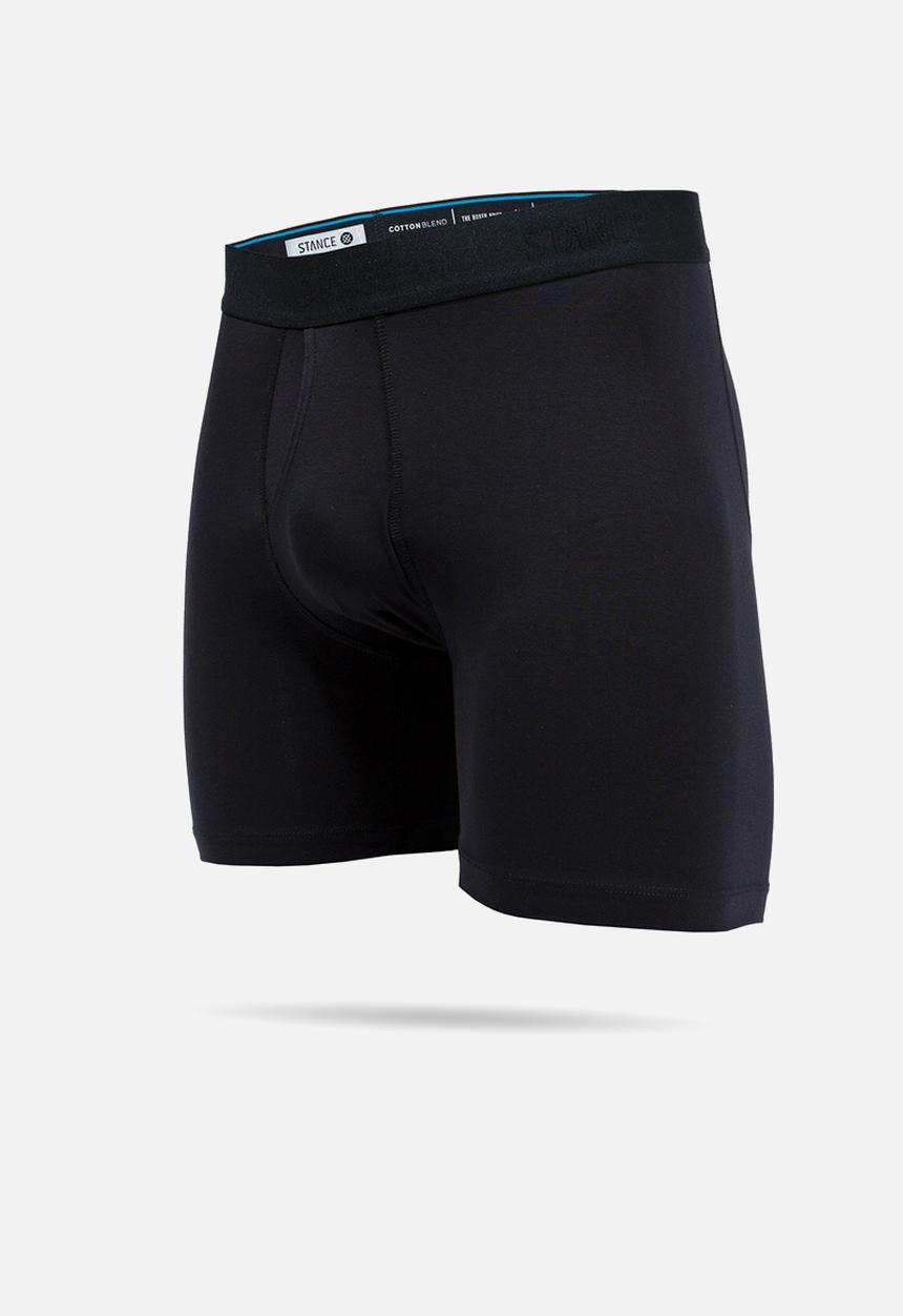 Stance Socks - Standard 6in boxer brief cotton blend - black