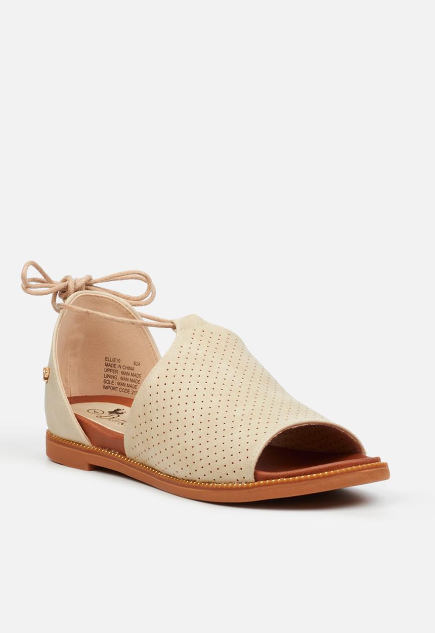 Butterfly Feet - Ellie 10 strappy - bone