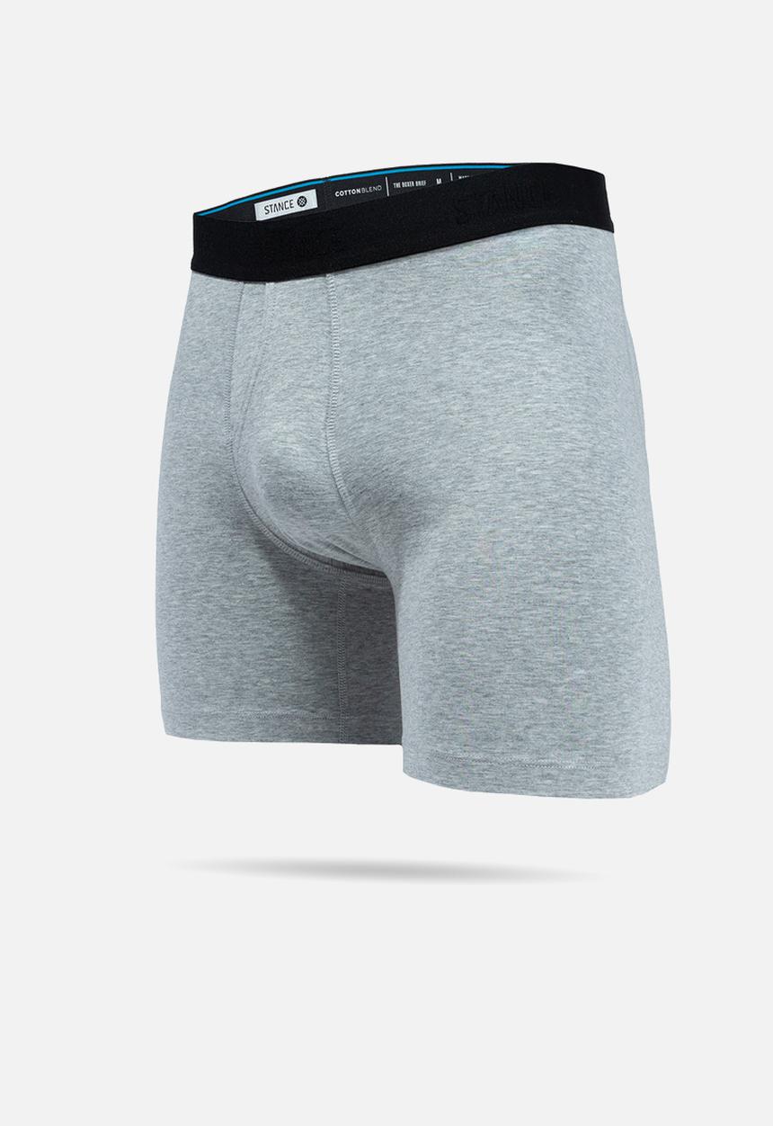 Stance Socks - Standard 6in boxer brief cotton blend - heather grey