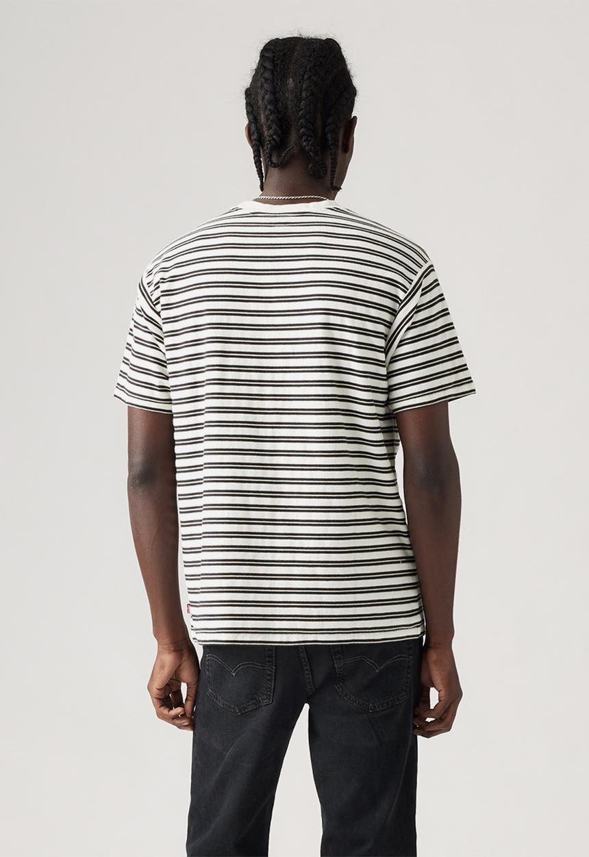 Levi’s® - Red tab vintage tee miles - stripe white