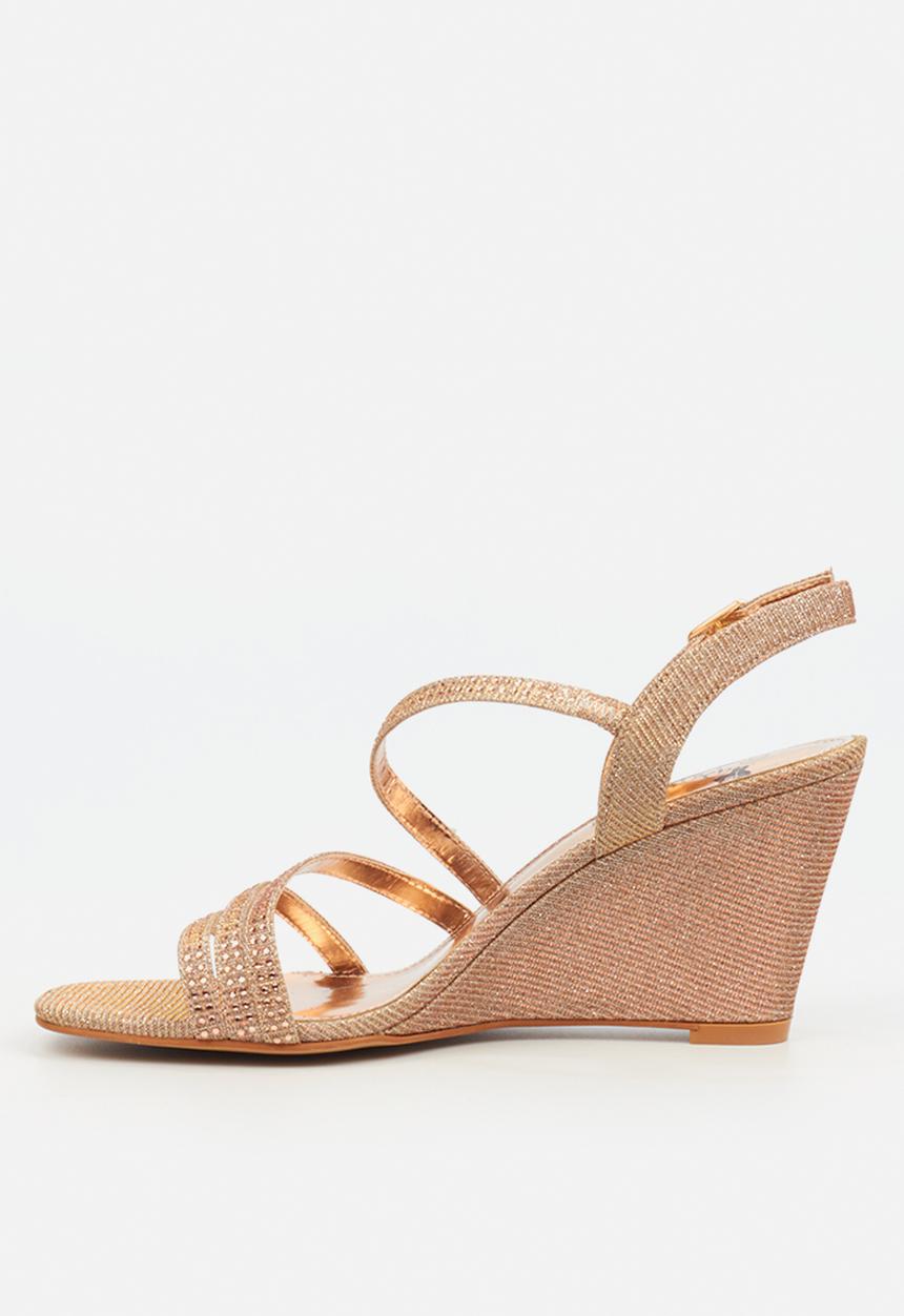 Butterfly Feet - Crysta 2 wedge - rosegold
