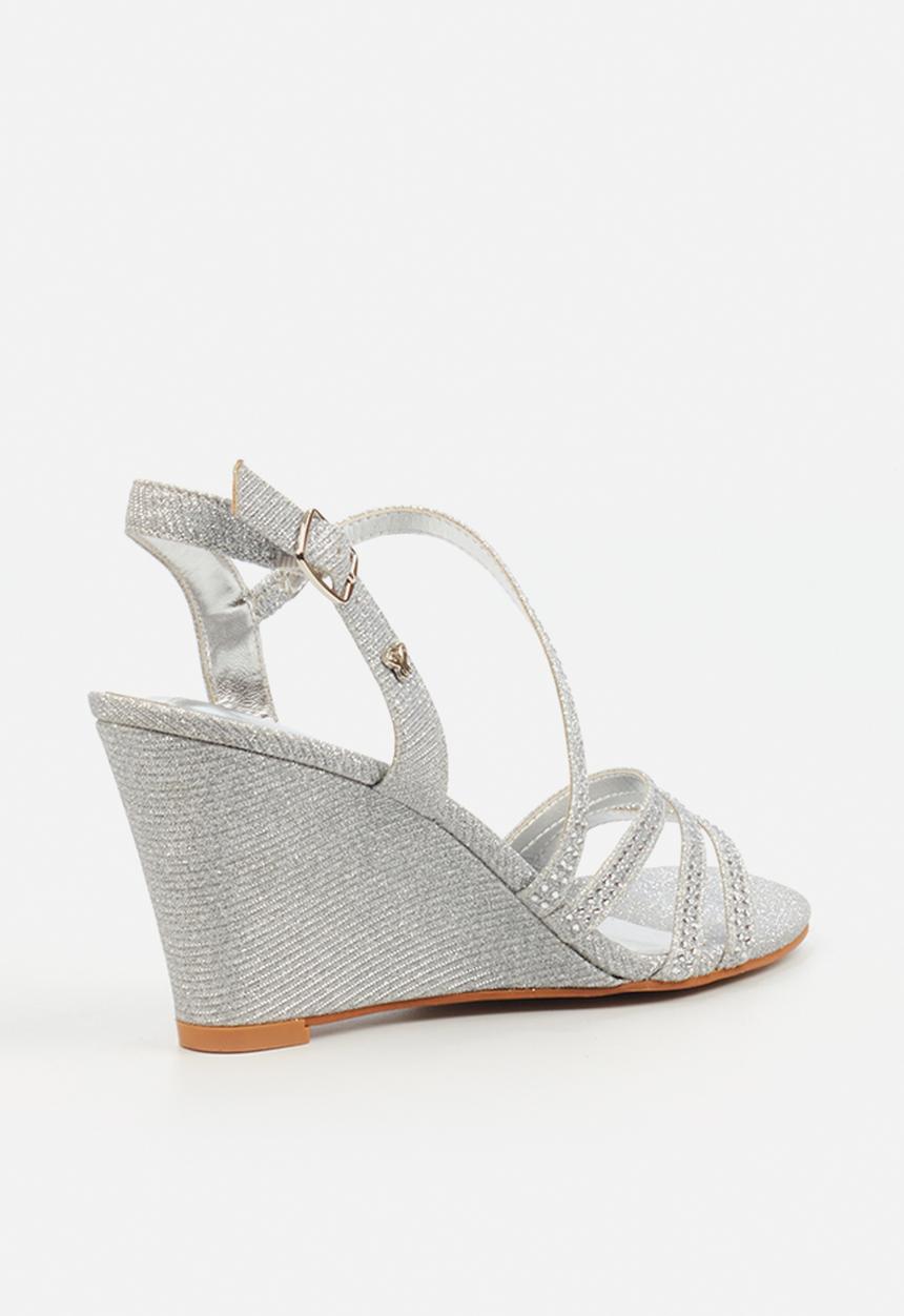 Butterfly Feet - Crysta 2 wedge - silver