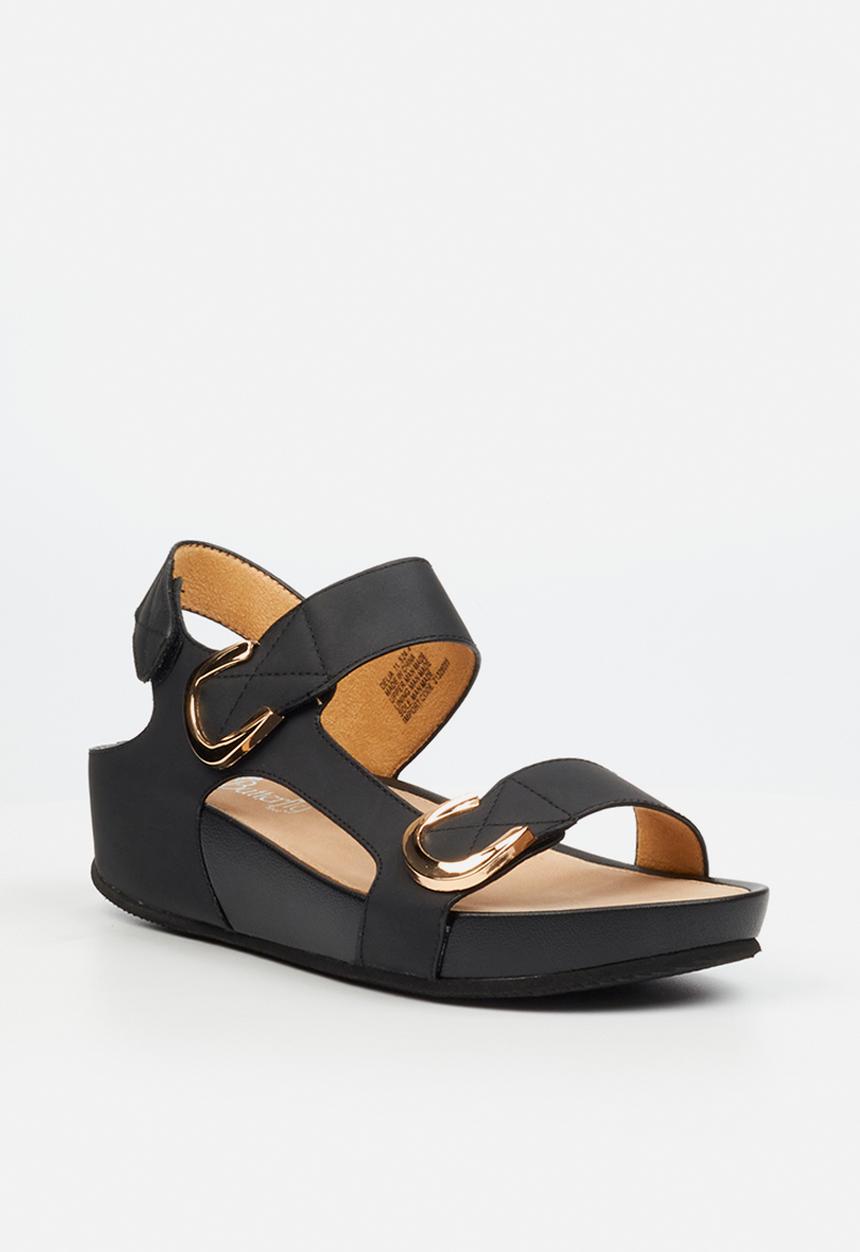 Butterfly Feet - Delia 11 slingback - black