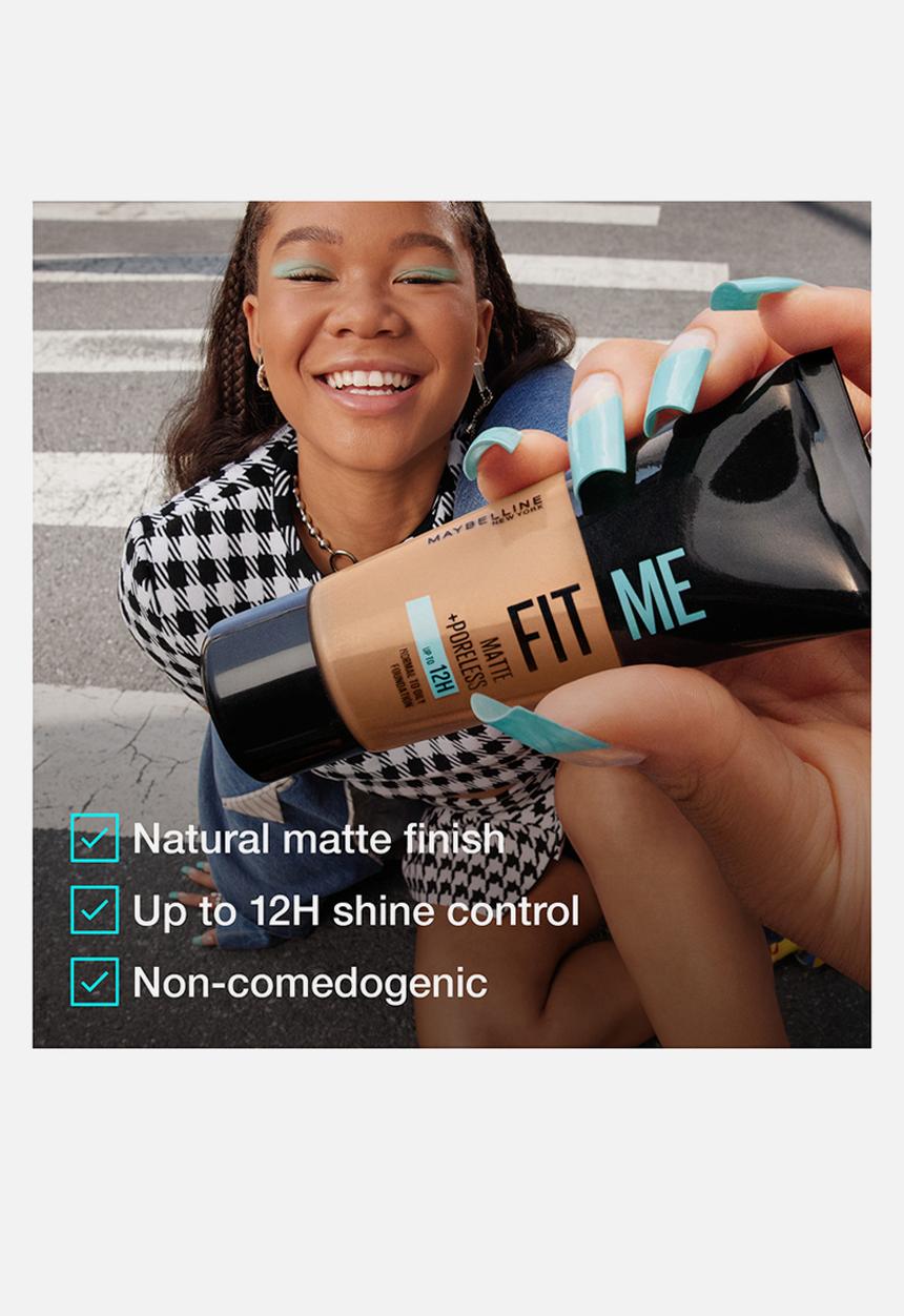 Maybelline - FIT ME!® Matte + Poreless Foundation - 362 Deep Golden