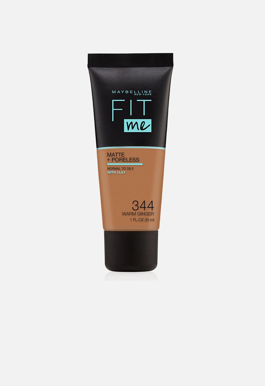Maybelline - Fit Me® Matte + Poreless Foundation - 344 Warm Golden