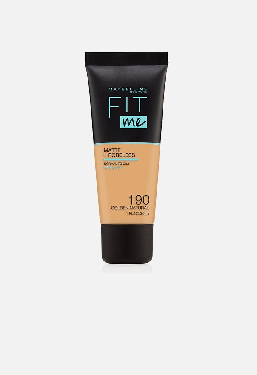 Maybelline - Fit Me® Matte + Poreless Foundation - 190 Golden Natural