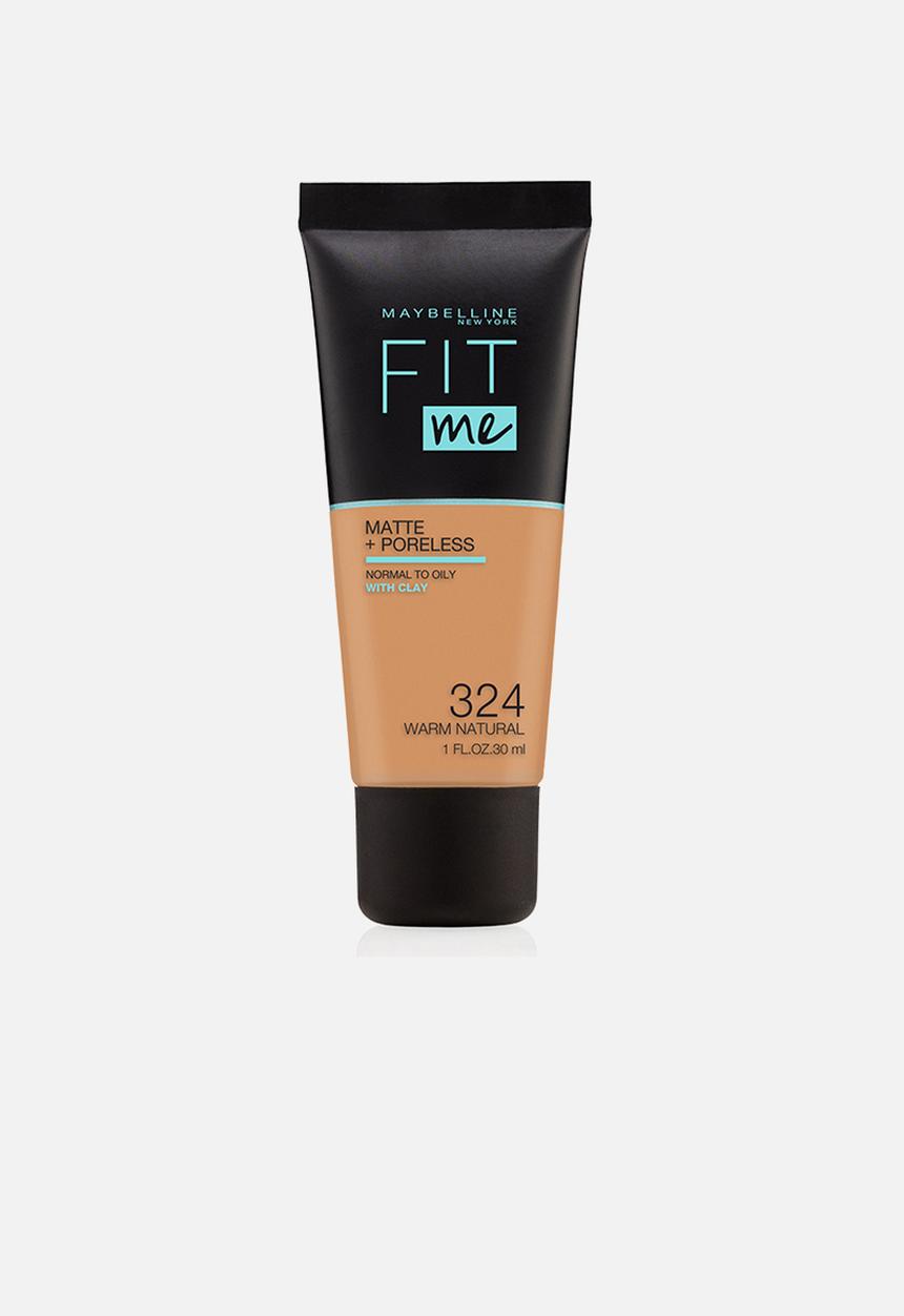 Maybelline - Fit Me® Matte + Poreless Foundation - 324 Warm Natural