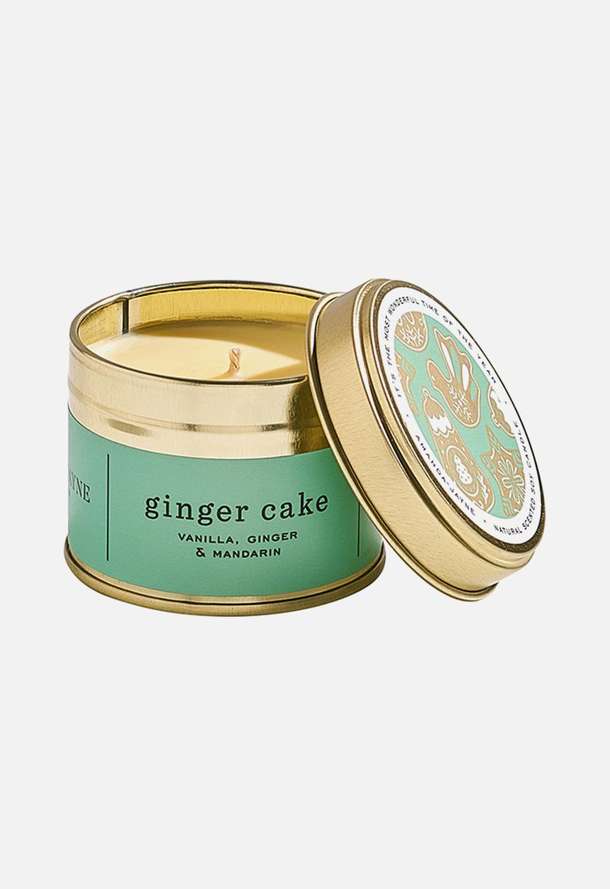 Amanda Jayne - Festive Travel Tin Candle Ginger Cake
