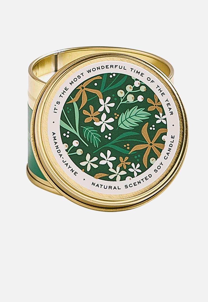 Amanda Jayne - Festive Travel Tin Candle Night Bloom