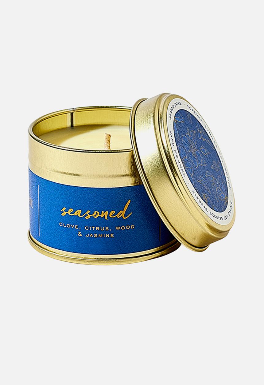 Amanda Jayne - Seasoned Travel Tin Candle