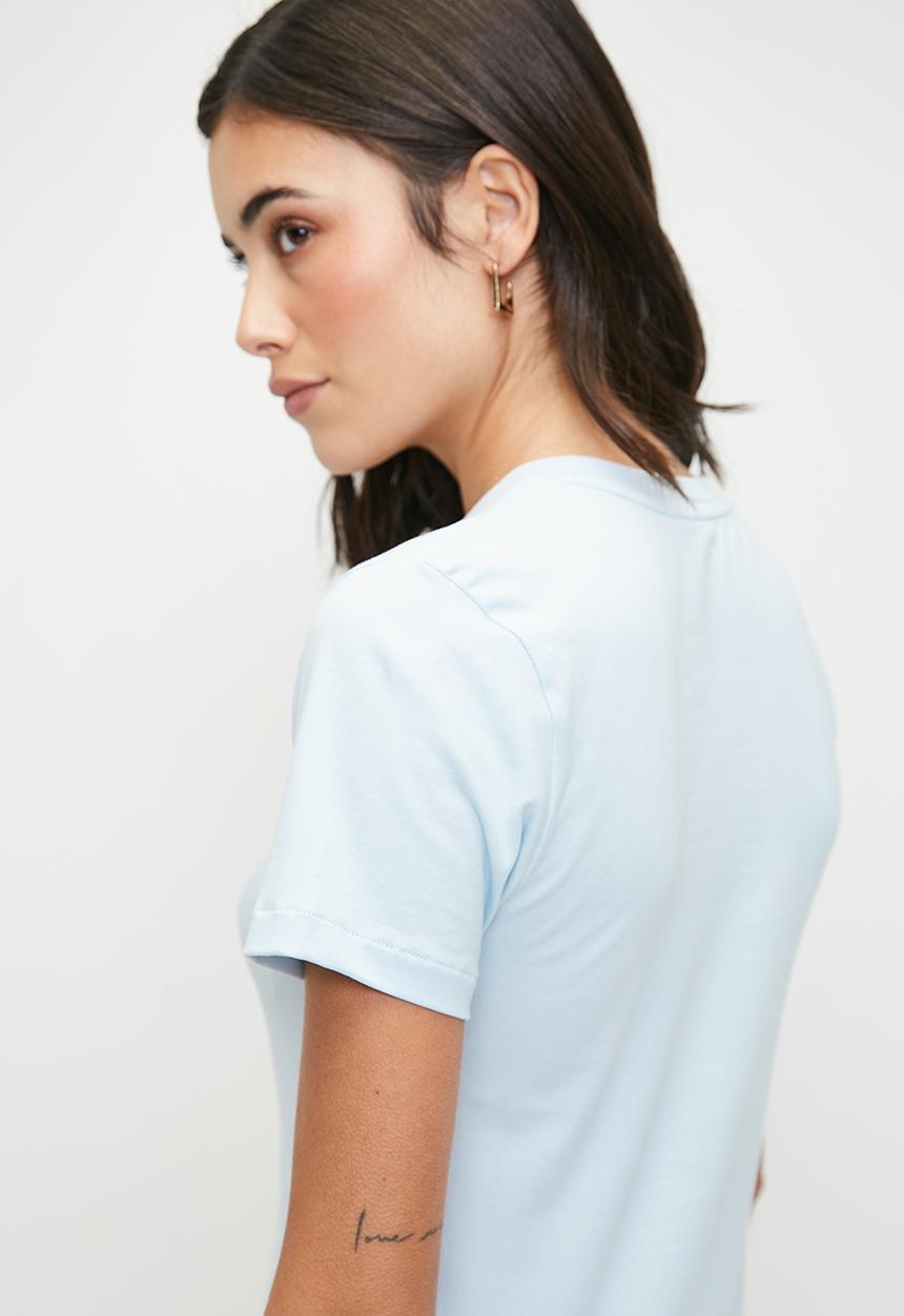 POLO - Wmn Allie T-Shirt - Ice Blue