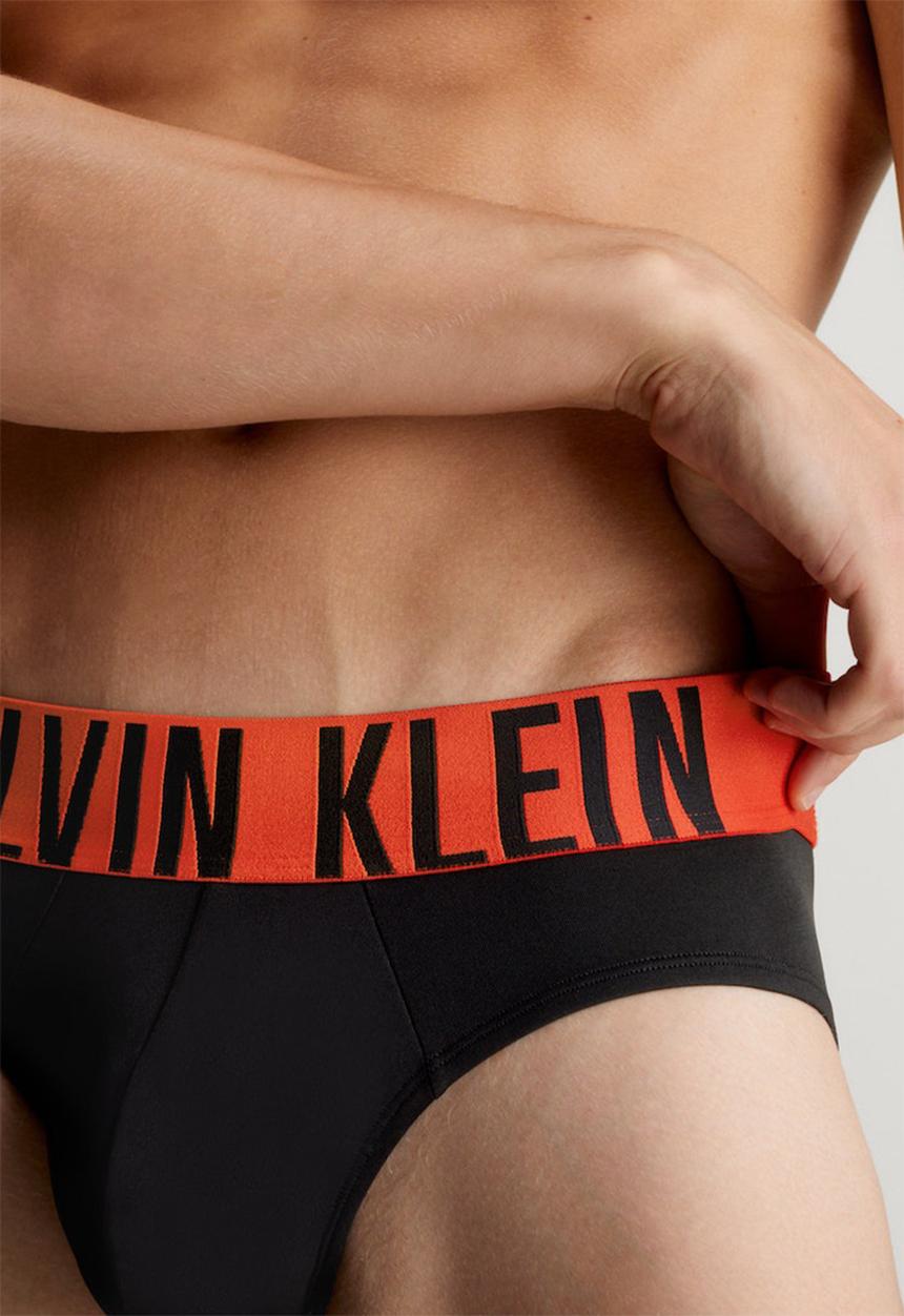 Calvin Klein - Hip Brief 3 Pack - Black