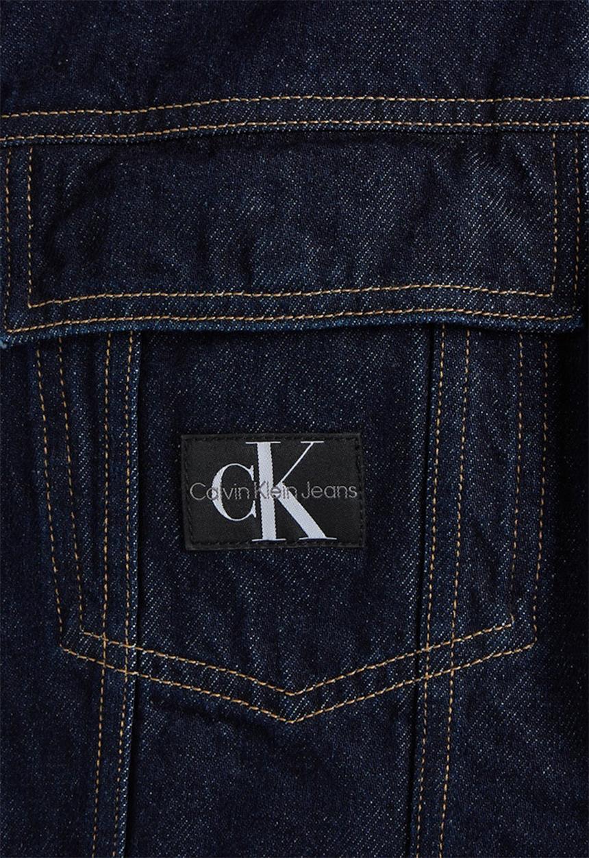Calvin Klein - Boxy Denim Jacket - Denim Rinse