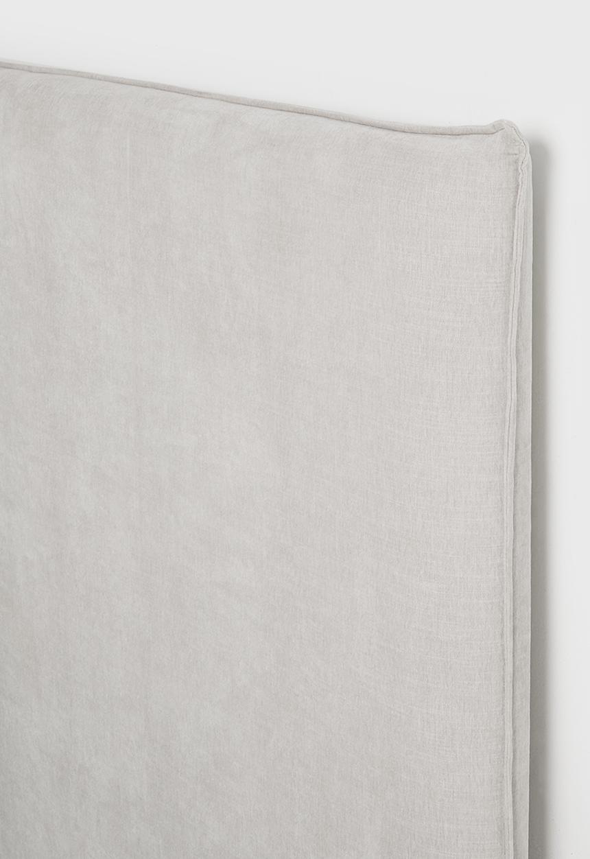 Sixth Floor - Sabie slip cover headboard - natural