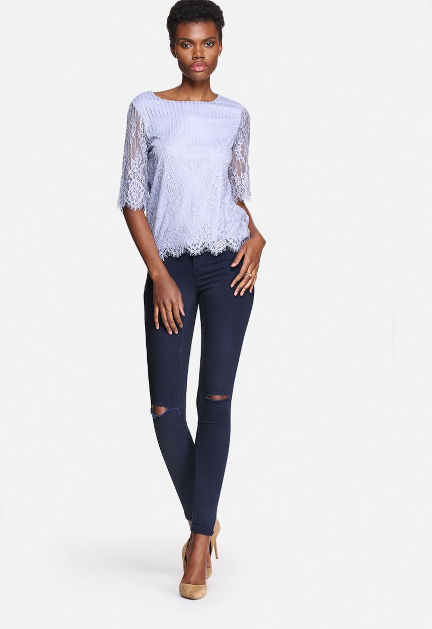 VILA - Lasso Lace Top