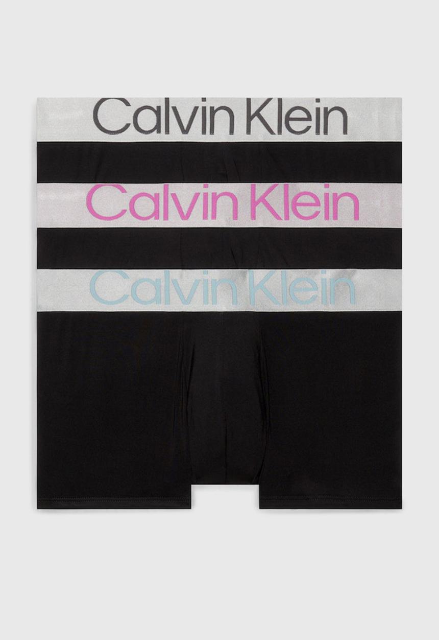 Calvin Klein - Low Rise Trunk 3 Pack - Black