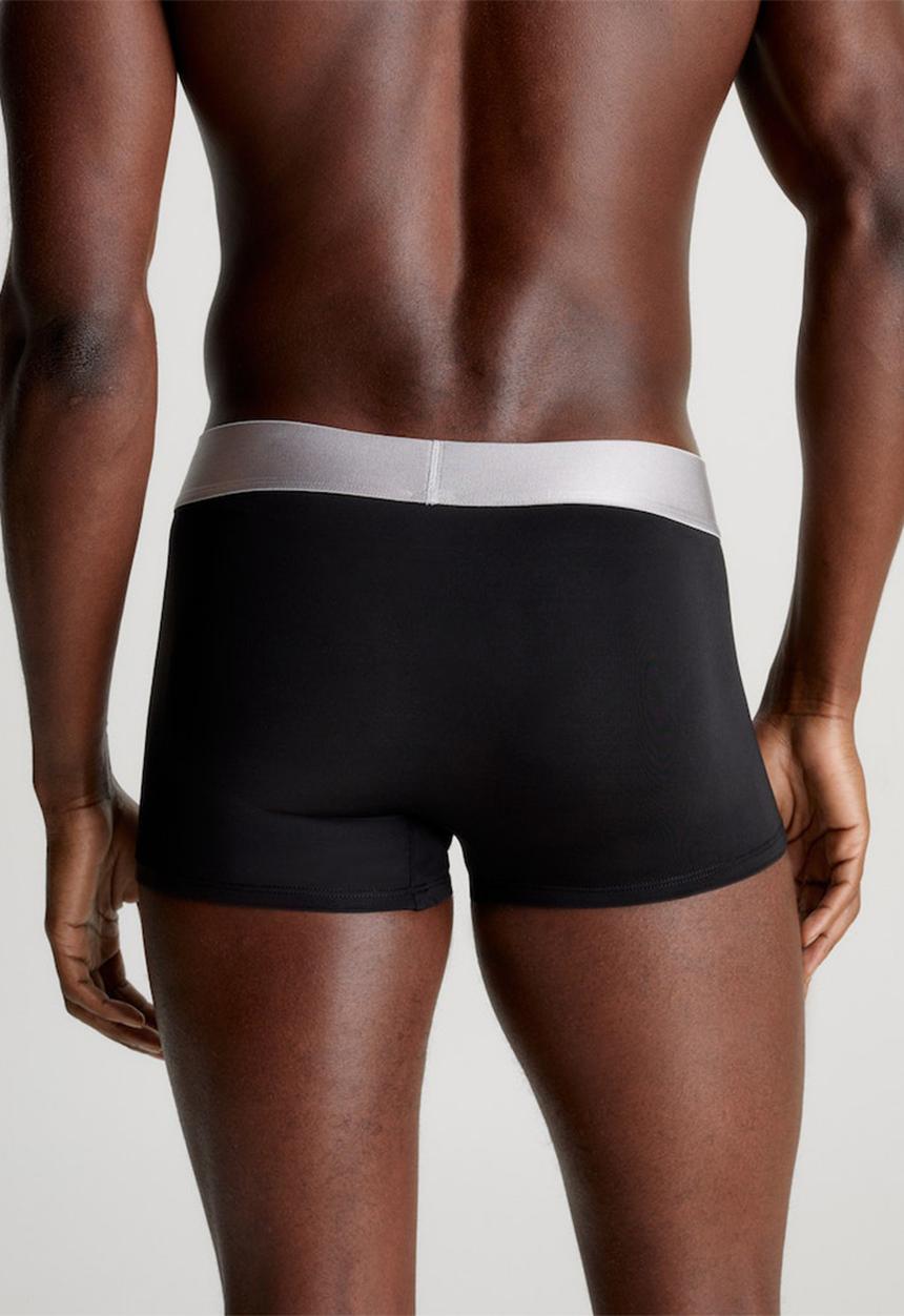 Calvin Klein - Low Rise Trunk 3 Pack - Black