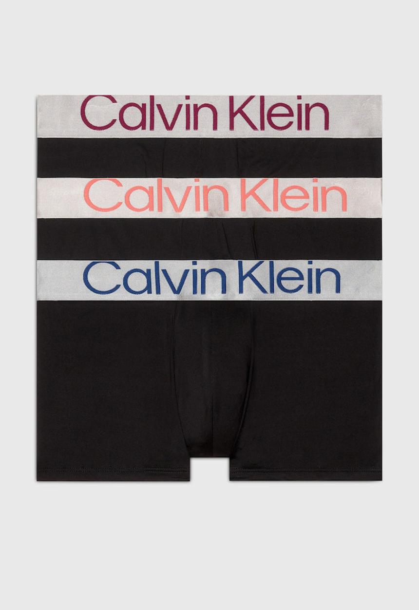 Calvin Klein - Low Rise Trunk 3 Pack - Black