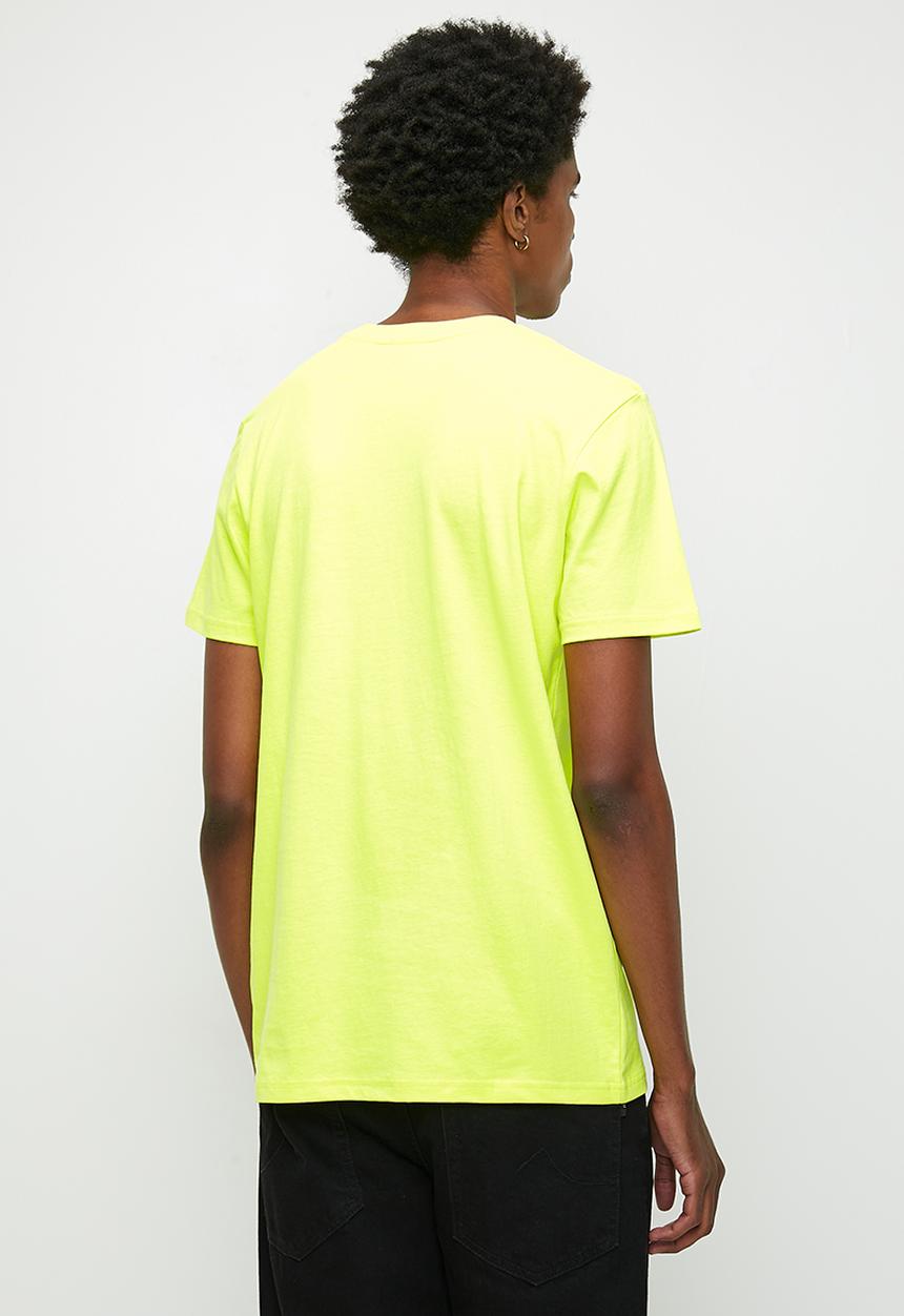Superdry. - Neon Vintage Logo T-Shirt - Neon Yellow