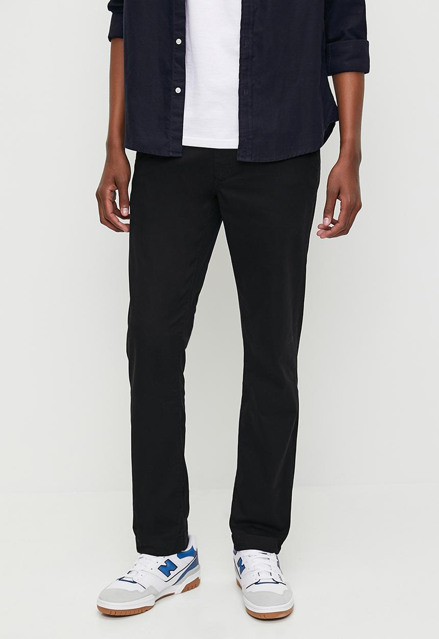 Superdry. - Slim Tapered Stretch Chino - Black