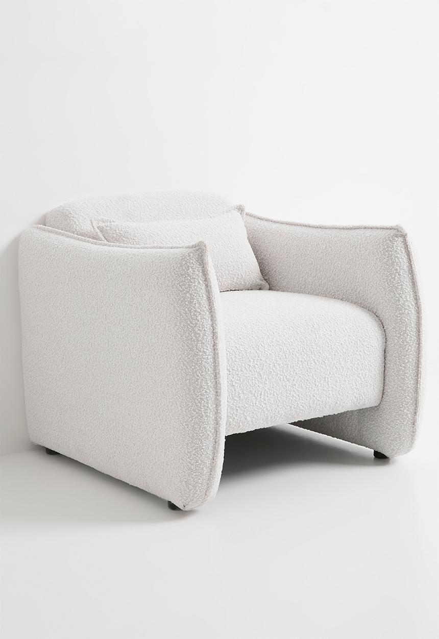 Sixth Floor - Maggie occasional chair-Boucle natural