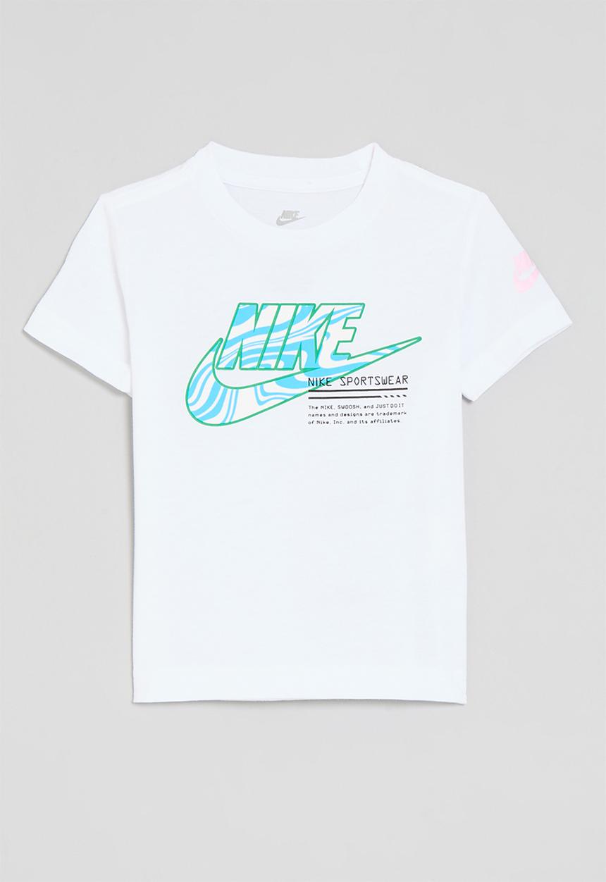 Nike - Nkb futura micro text tee - white