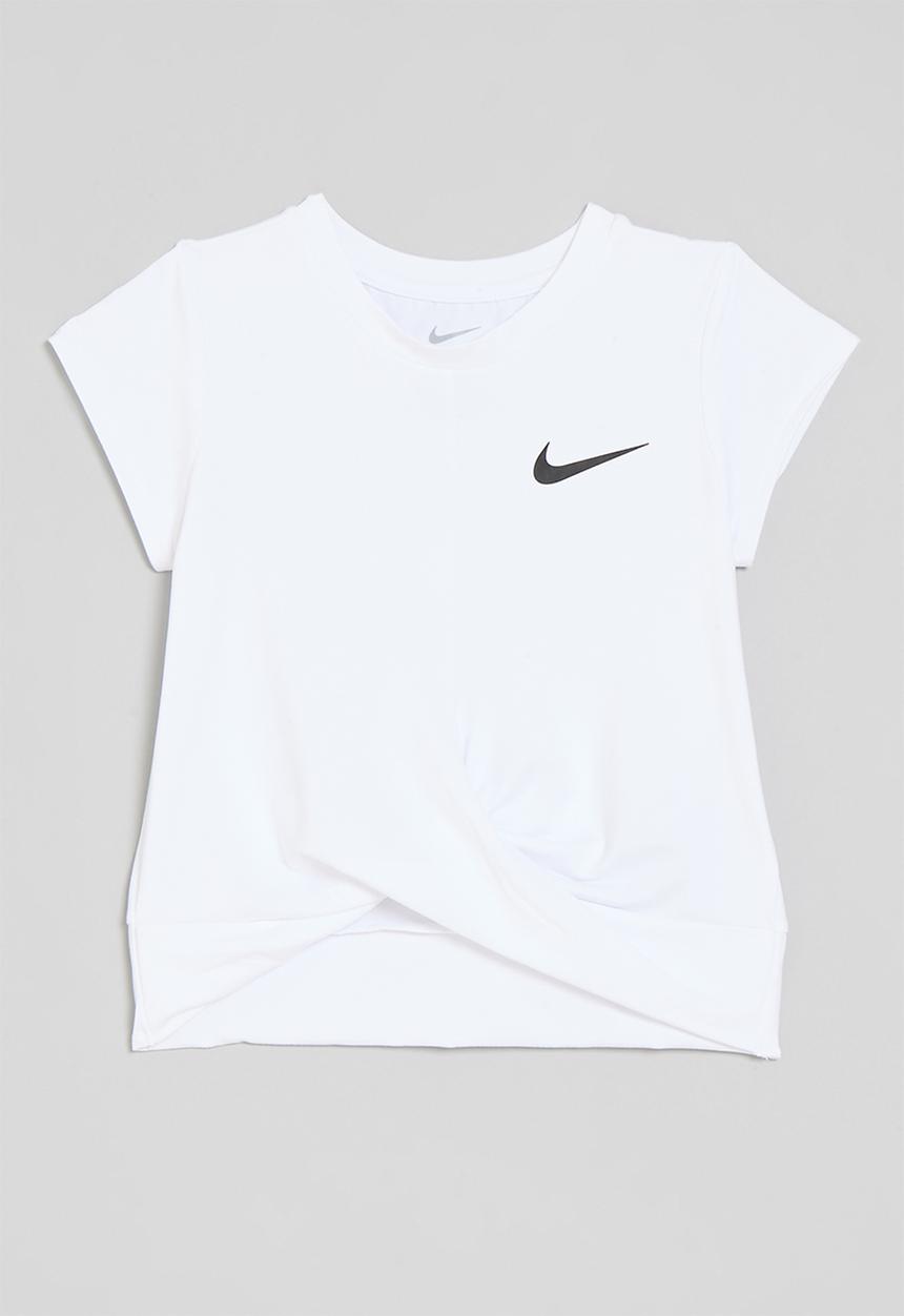 Nike - Nkg all day play twist hem tee - white