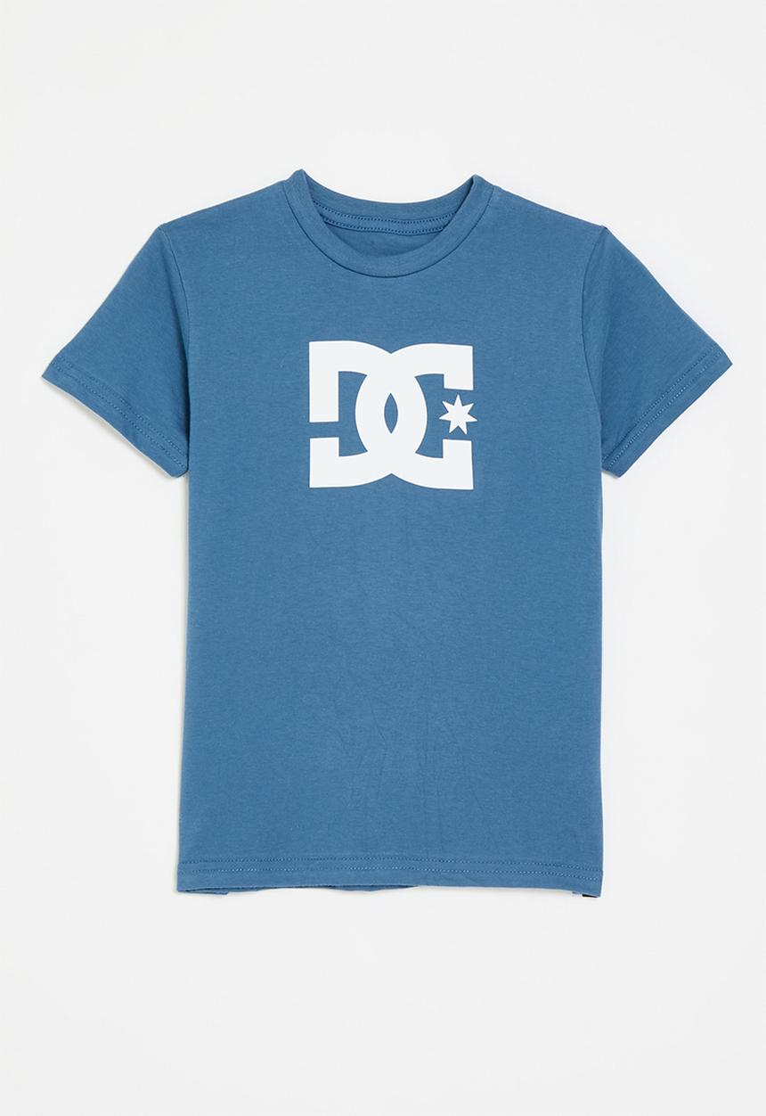 DC - Star short sleeve boy - white logo & dark blue