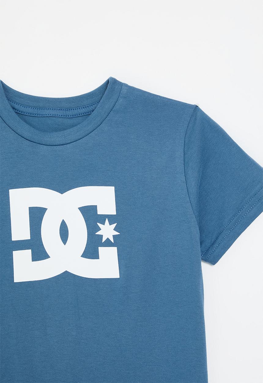 DC - Star short sleeve boy - white logo & dark blue