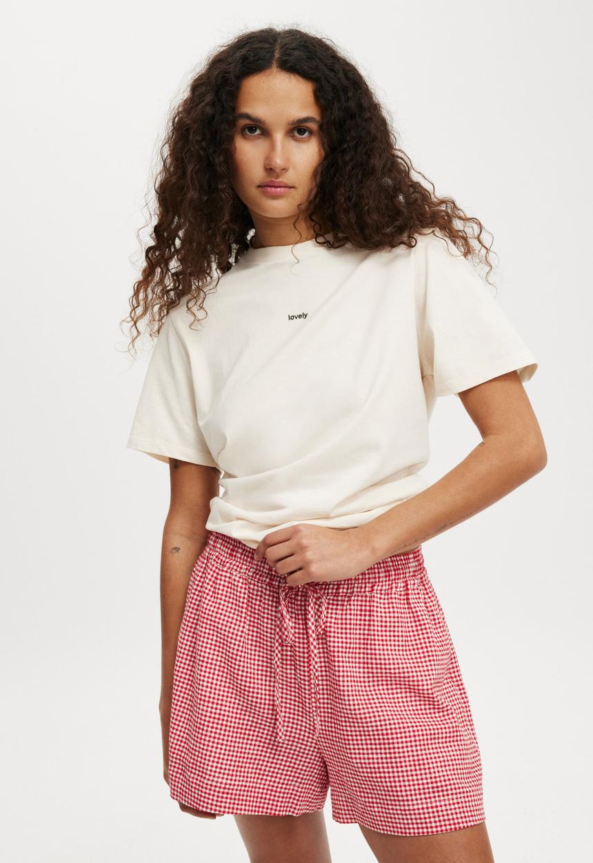 Cotton On - Regular Fit Graphic Tee - Lovely/Coconut