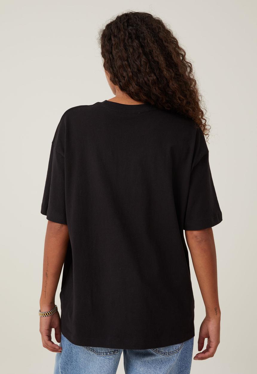 Cotton On - The Boxy Oversized Tee - Black