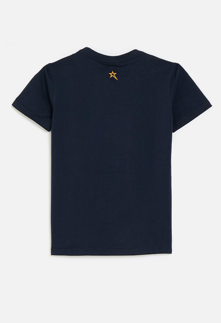 SOVIET - Boys animation fashion tee - navy