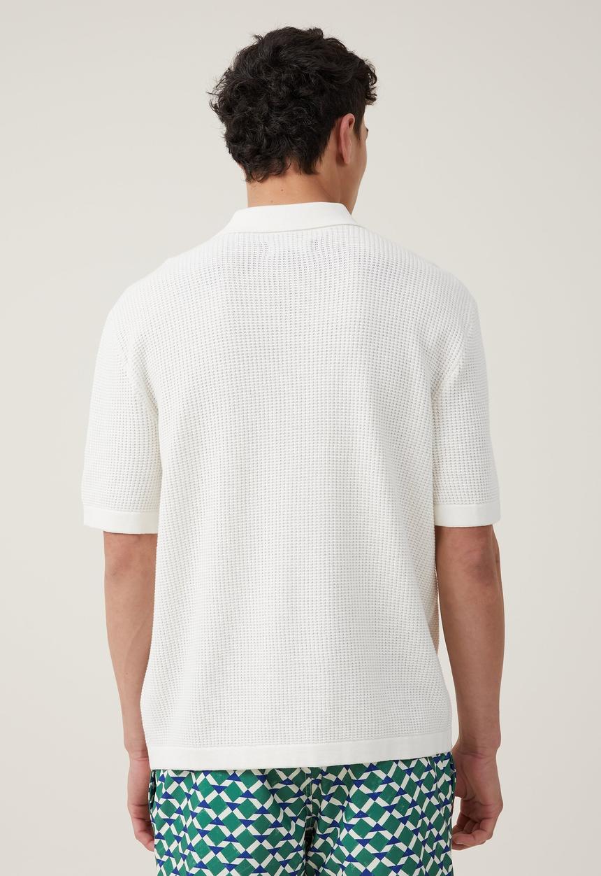 Cotton On - Pablo Short Sleeve Shirt - Vintage White