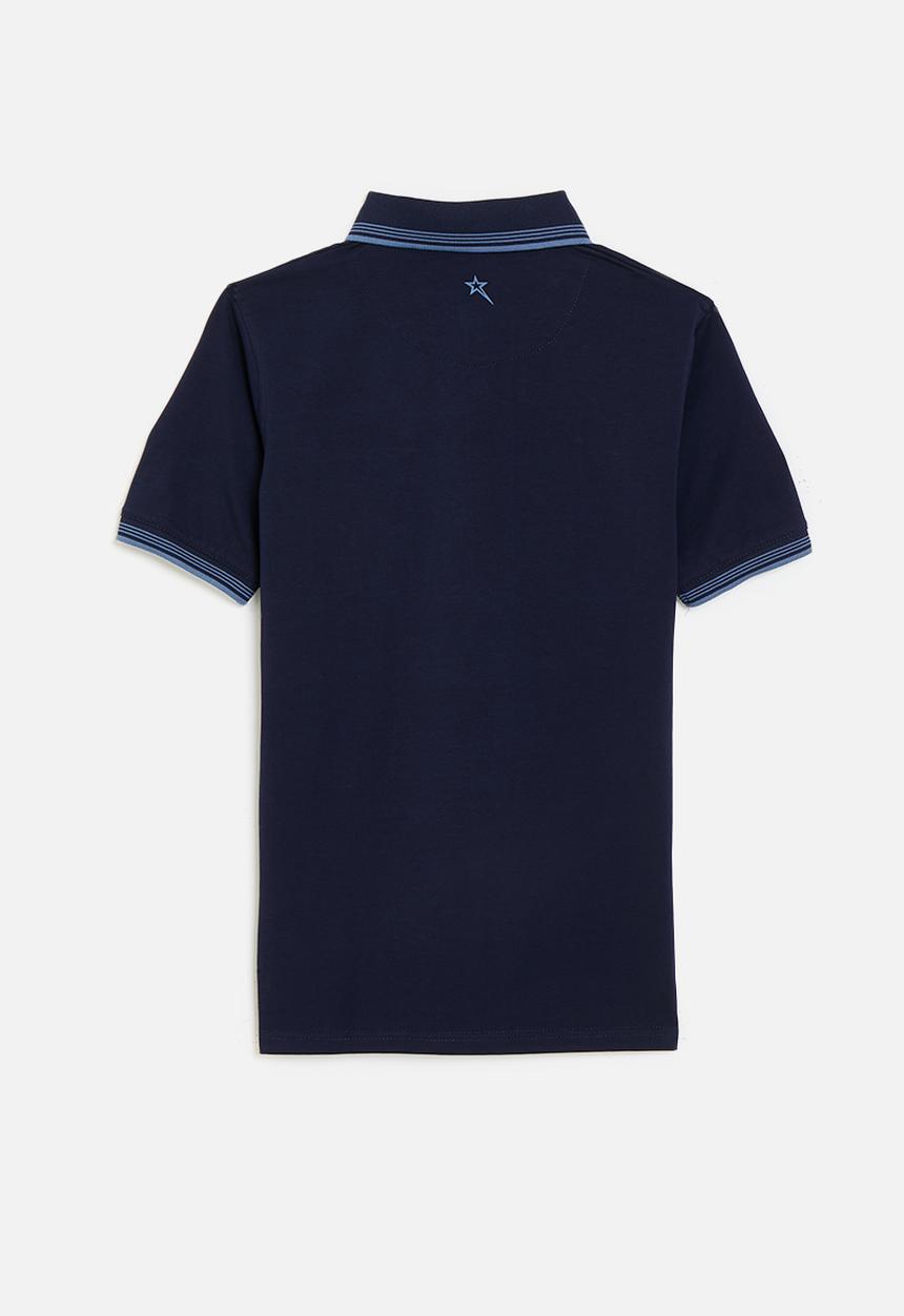 SOVIET - S/slv fashion golfer - navy