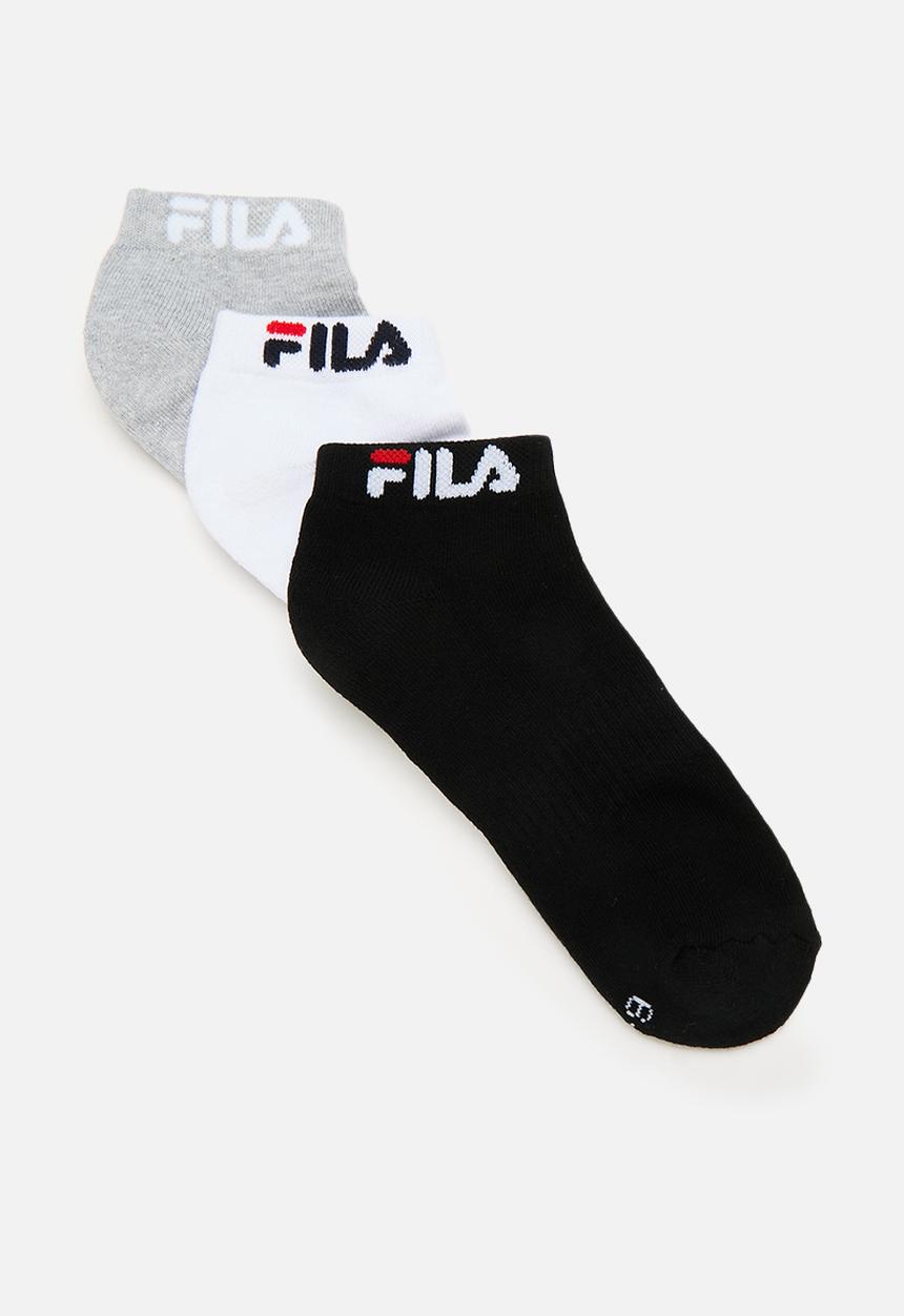 FILA - Stallone ankle sock 3 pack - multi
