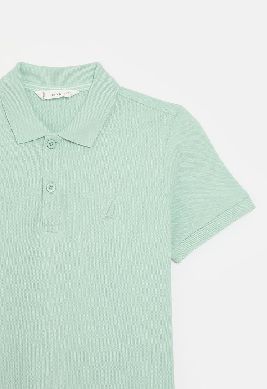 MANGO - Polo shirt javier6 - turquoise aqua