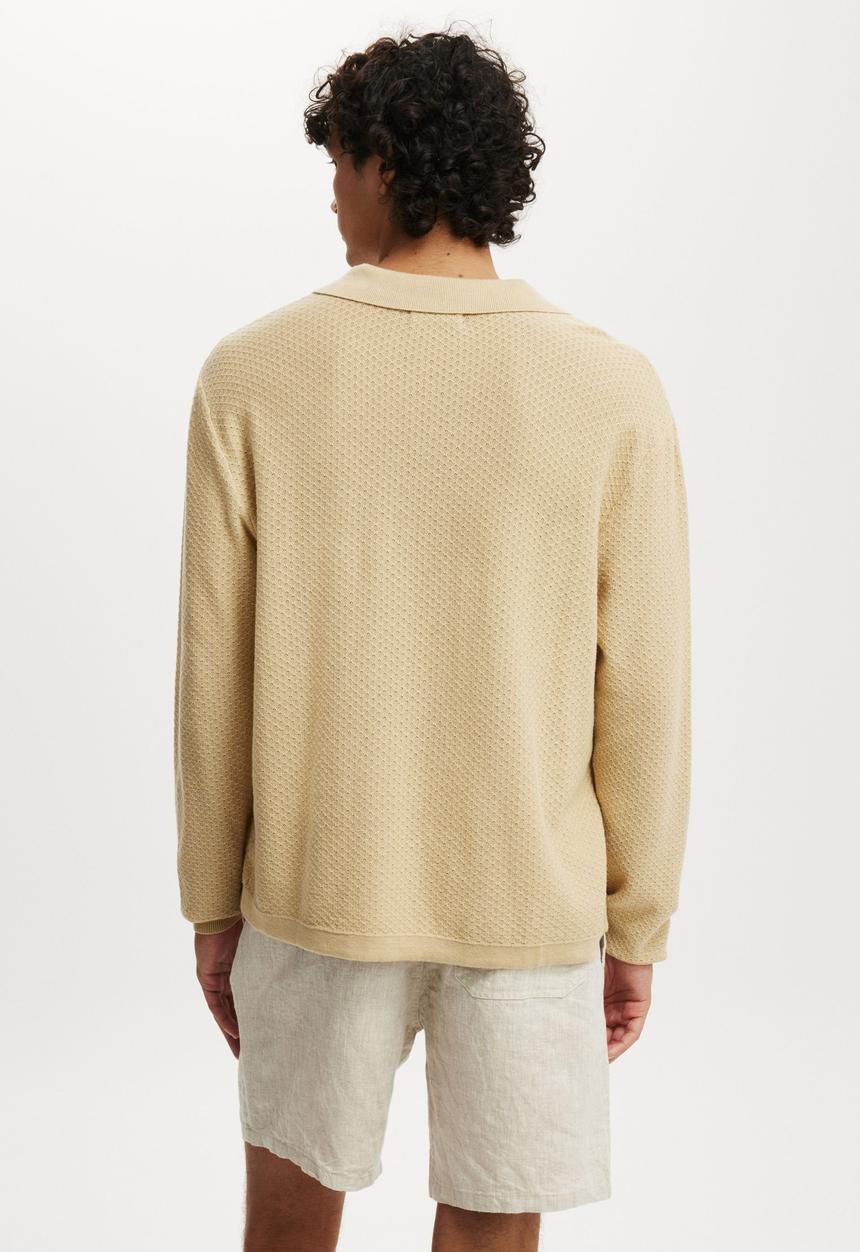 Cotton On - Linen Easy Short- Oatmeal