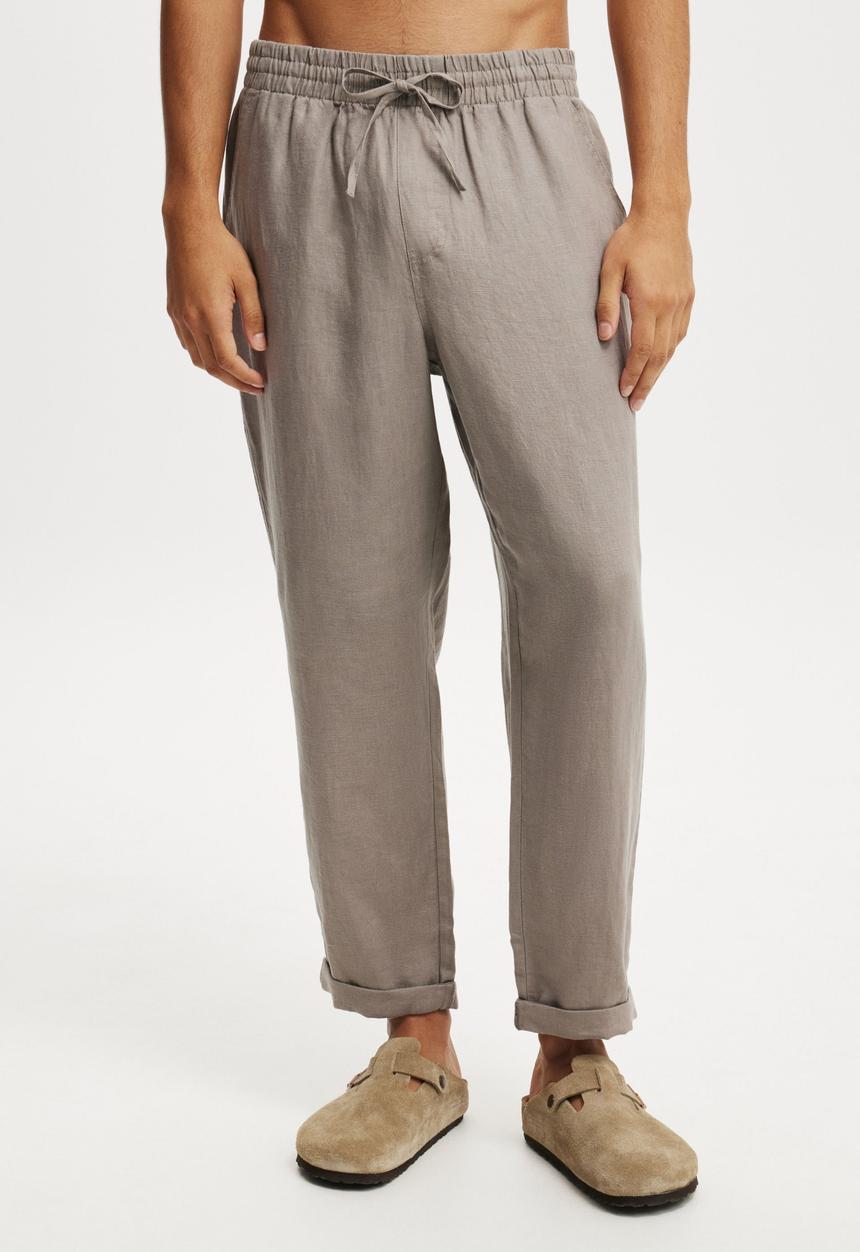 Cotton On - Linen Pant- Dove